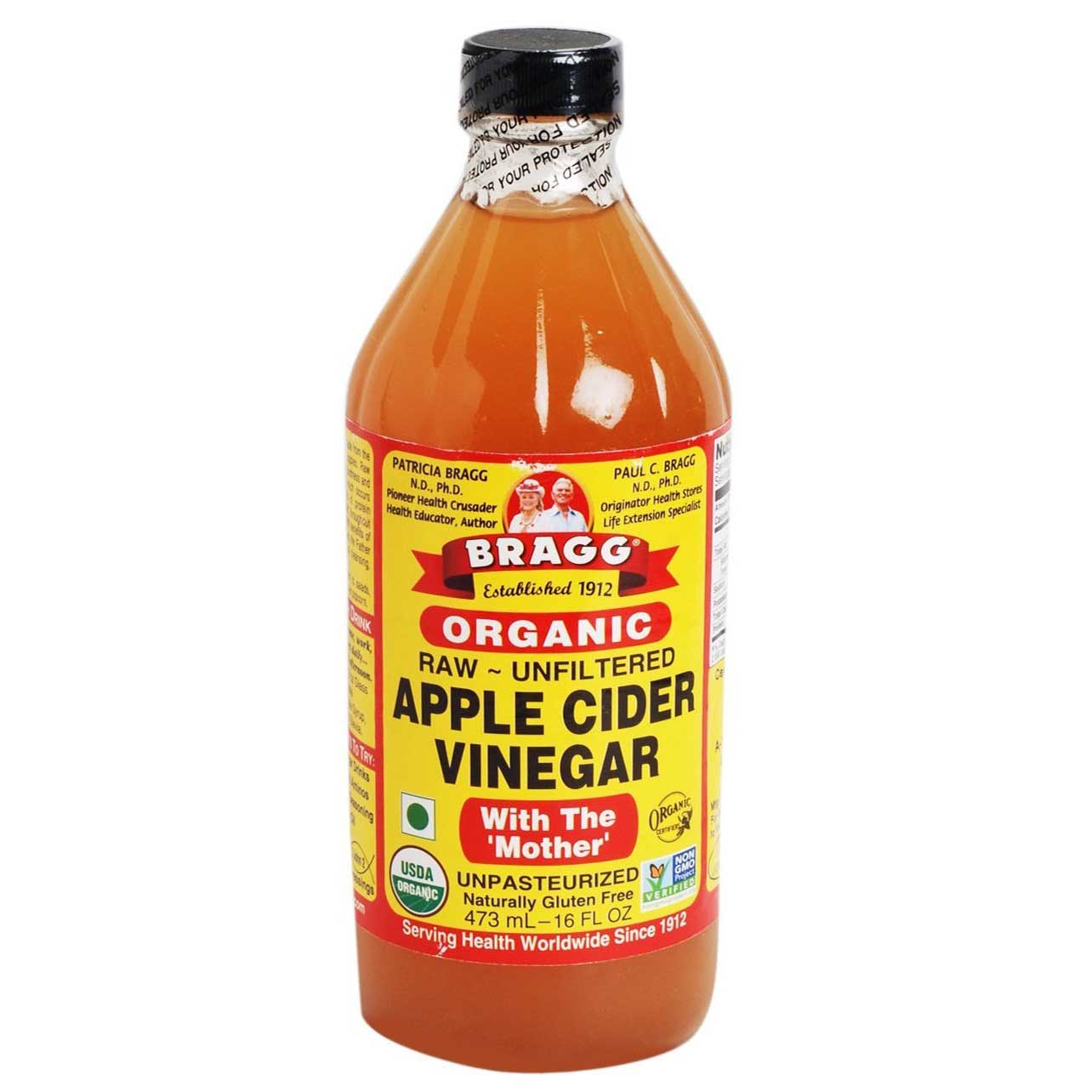 Bragg Organic Raw Unfiltered Apple Cider Vinegar “With the Mother” – Natural  Hair Avenue